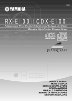 Yamaha RXE-100-RDS-Owners-Manual 